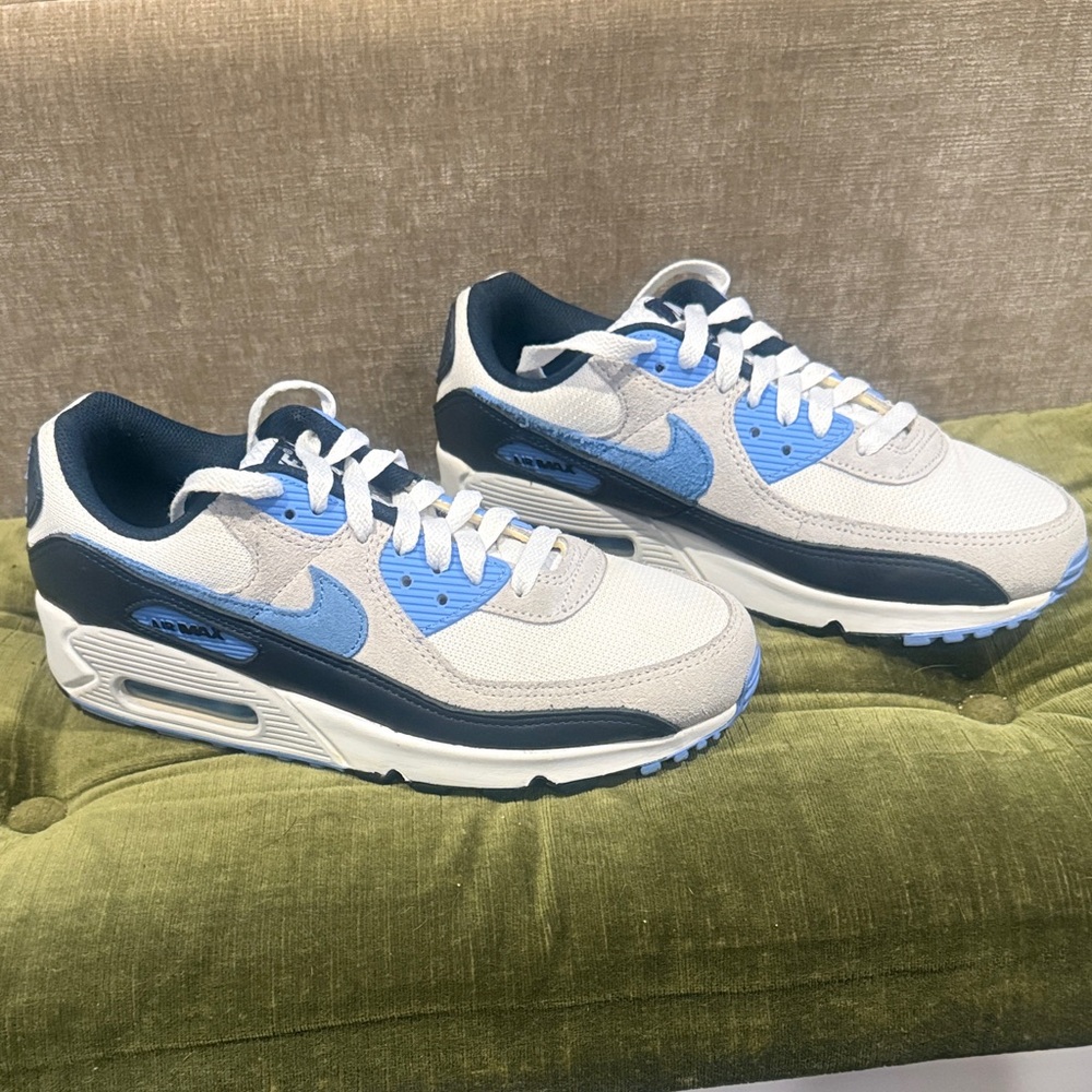 Nike Air Max Sneakers in Light Blue and White